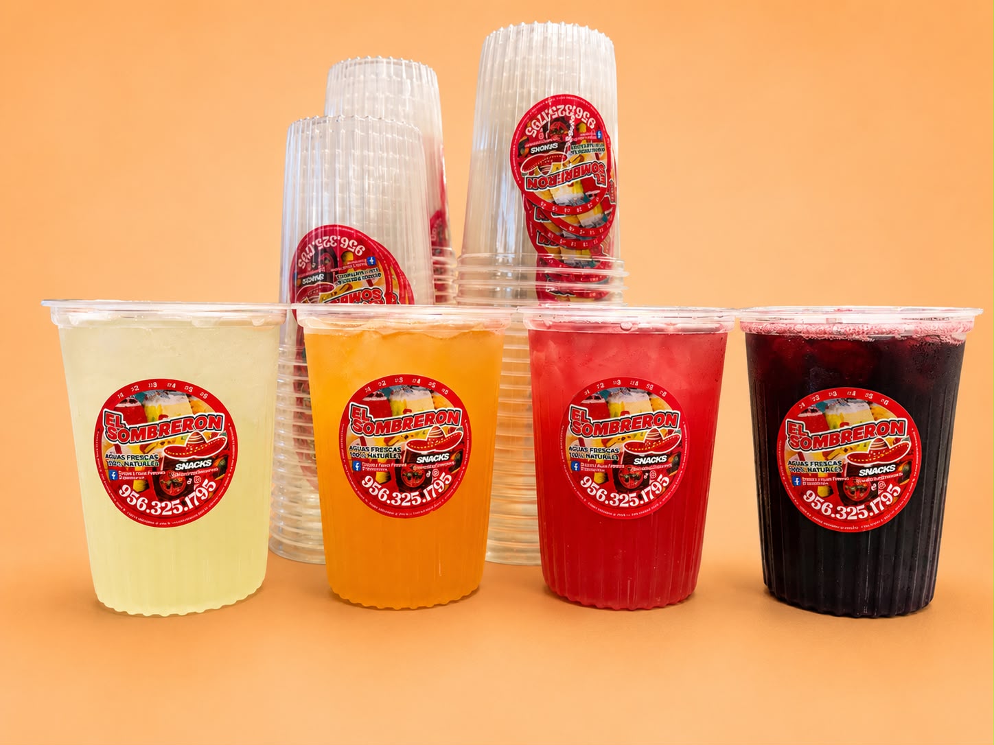 Variedad de aguas frescas